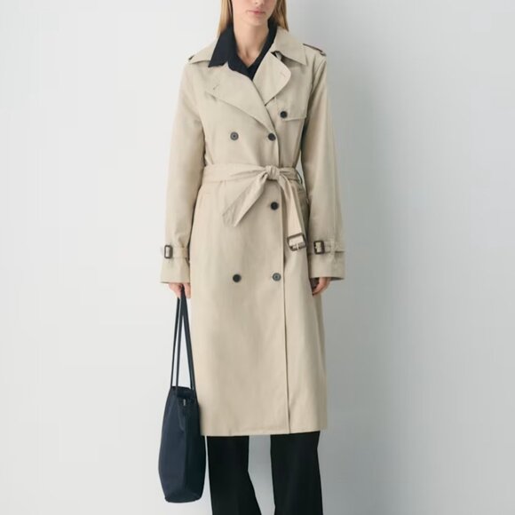 NWT Aritzia New The Finch Trench Coat Dreaming Blue XS - Picture 2 of 7